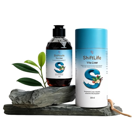 [BRSRYZQHBN7AEAIV] ShiftLife Vita Liver Syrup, Herbal Liver Support, with Bhringraj, Guduchi & Kalmegh, 200 ml