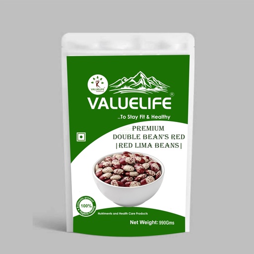 [BRSW2ZLQPIHBUDQ4] Valuelife Natural Red Double Beans for Healthy Cooking (whole) - (990g)