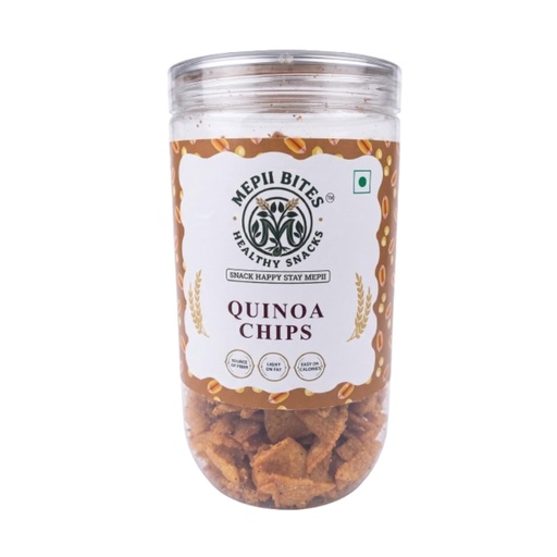 [BRSRYZLYBMNBY3AY] Mepii Bites Quinoa Chips | Protein Authentic Crunch Snack | 150g