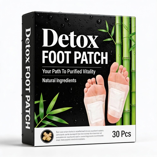 [BRSRGFQKBANGEA36] Premium Detox Foot patches 30 pads, Cleansing Toxin Remover Foot Pads, Pain Relief,Stress Relief Sleep Patch for Detoxification, For Men & Women (pack of 3= 30 pads)