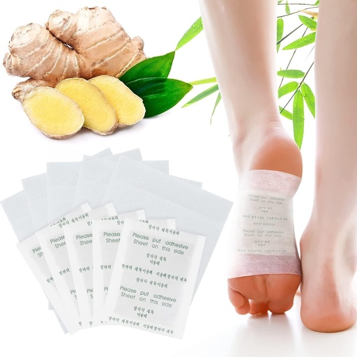 [BRSRGFT3OB5AOA37] Detox Foot patches Cleansing Toxin Remover Foot Pads Pain Relief Stress Relief Sleep Patch for Herbal And Gentle Ingredient Detoxification For Men And Women(PACK OF 5(50PADS))
