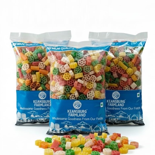 [BRSRGEIFCF6BYCI4] Keansburg Farmland Authentic Indian Crunchy Export Quality Raw Fryums I Ready to Fry Crunchy Snack I All in One Fryums I 400 g