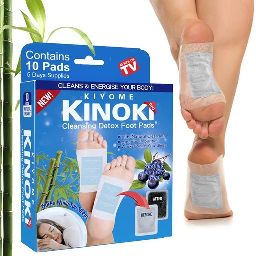 [BRSREFT6AQHGOGT6] Kliffoo Detox Foot Patches for Remove Toxins,10 Pads Blueberry Deep Cleansing Foot Pad for Weight loss & Detoxification, Relieve Fatigue, Pain & Stress Relief Sleep feet Patch for Men & Women (Blueberry10 Pads)