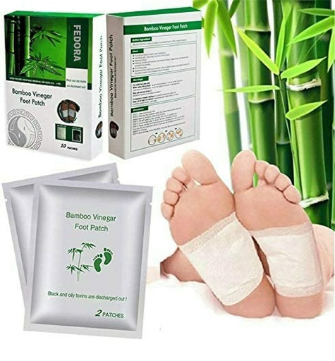 [BRSRMYATCANA4CY2] FEDORA Premium Detox Foot patches, Cleansing Toxin Remover Foot Pad, Stress Relief Sleep Weight Loss Patch, For Men & Women (1)