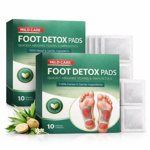 [BRSRGEA6CMNQAFI3] Detox Foot Patch for Feet – Natural Bamboo Vinegar Foot Detox Patches for Relaxation, Stress Relief & Better Sleep – Cleansing Foot Pads (10 Pads)