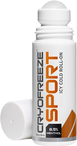 [BRSWYHYLAANW2CY6] OMAX CryoFreeze Menthol Roll On, Arthritis, Back, Muscle & Joint Made in USA (3 fl oz)