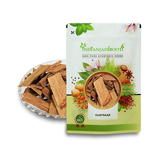 [BRSREYATOF5GEHY3] IndianJadiBooti Pure Vijaysar Wood (Pterocarpus Marsupium) | Raw Indian Kino Herb for Metabolic Wellness, Blood Sugar Support & Weight Management | 250 Grams | (Pack Of 2)