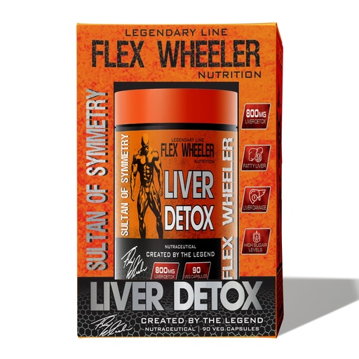 [BRSROBAYA5YWE3AZ] Flex Wheeler Nutrition Liver Detox - 90 Veg Capsules