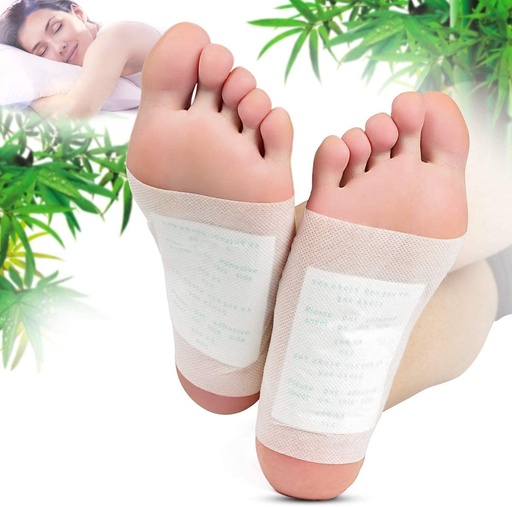 [BRSW2CQRDN4AAAD7] McMus Kinoki Cleansing Detox Adhesive Foot Patches (Pack of 10)