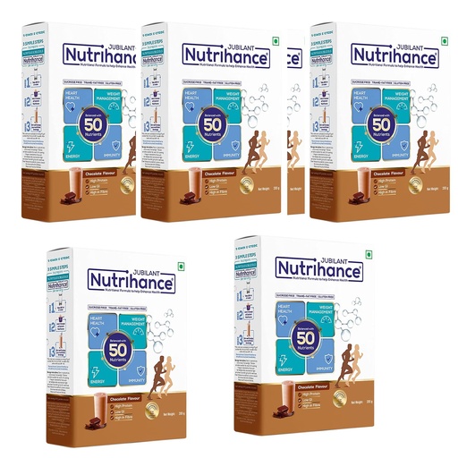 [BRSREGL3C55GOCT6] Complete Nutritional Drink Balanced With 50 Vital Nutrients | Nutrition Drink (200 X5) G Chocolate Flavored)