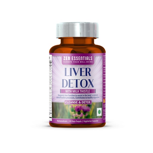 [BRSRAGI5B55AOG3K] Liver Detox | for Liver Health Support | Digestive Support | Nutraciticals | 30 - Days Supply | 60 Vegetarian Capsules