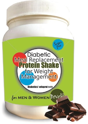 [BRSRAZA6CEBAYE33] Develo Diabetic Protein Powder for Weight & flab loss (Pack of 1) - 1kg Chocolate