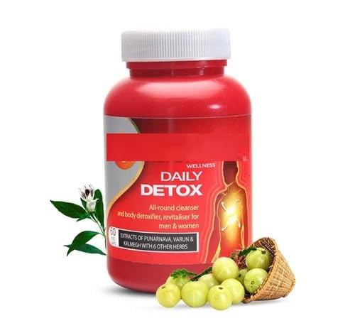 [BRSRA2QQAB6W2ADH] Daily Detox All-rounder Cleanser and Body Detoxifier- 60 Capcules