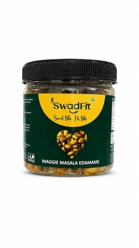 [BRSRYZY3PJYGOELF] TO SWADFIT Maggie Masala Edamame | Roasted Edamame Snack | High Protein & Fiber | Crunchy Ready-to-Eat Healthy Snack (150Gm Pack of 1)