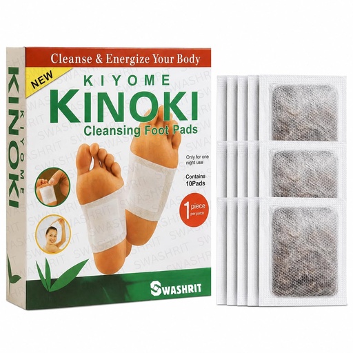 [BRSRY2QHCR5AYELB] Herbal and Gentle Ingredient Foot Pads - (10 pieces,Pack of 1)