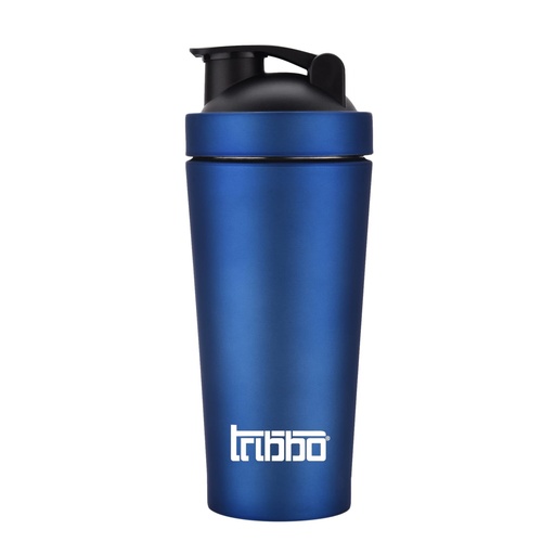 [BRSRO2YBCMPA22D2] TB Stainless Steel Shaker 750 ml Shaker (Blue,Pack of 1, Steel)