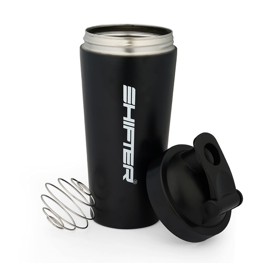[BRSRMAALABYAG334] Shifter Stainless Steel Shaker Bottle (500ml) for Protein Shake 100% Leakproof | Free RW Plant Protein Drink Mix