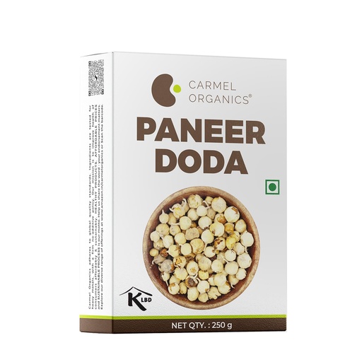 [BRSRAZD3CMAQG3L7] CARMEL ORGANICS Paneer Doda 250gm Whole