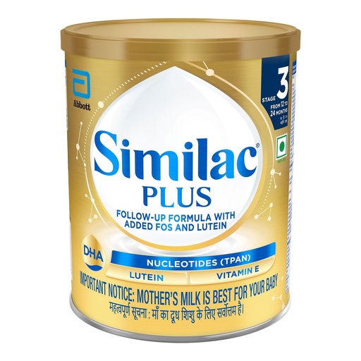 [BRSW2AI5BN5A4335] Similac Plus Stage 3 (12 to 24 Months) Follow Up Formula - 400g Tin Powder, Infant