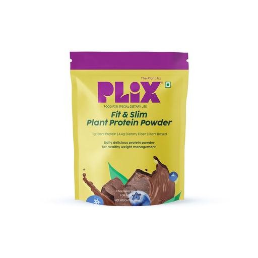 [BRSROAL7AUMR6CIZ] The Plant Fix Plix Fit & Slim Smoothie For Healthy Weight Management & Metabolism|(350g,Chocolate)|Low-Calorie Meal Replacement Shake|Pumpkin,Watermelon & Sunflower Seeds Enriched