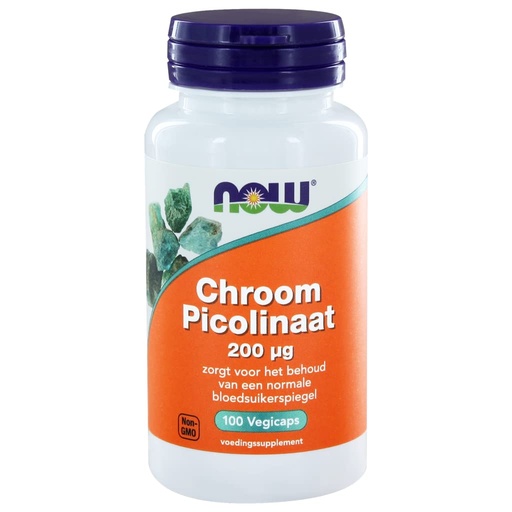 [BRSWIYIPAR4G2DDK] Now Chromium Picolinate 200mcg 100vcap