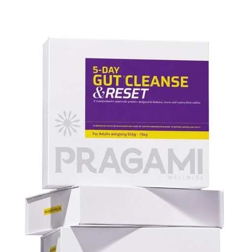 [BRSRGCQZOV5RM33O] 5-Day Gut Cleanse & Reset (55-75kg) | Gut Cleanse Detox Kit for Digestion, Bloating & Constipation Relief | Restores digestion & Reduces Inflammation | Supports Gut Health | Lab Tested