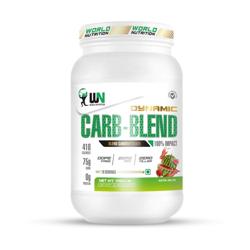 [BRSRAHT5CMFAI3Y3] Dynamic Carb-Blend | Premium Dope-Free Carbohydrate Supplement for Sustained Energy, Performance, and Recovery | Watermelon Flavor 1kg