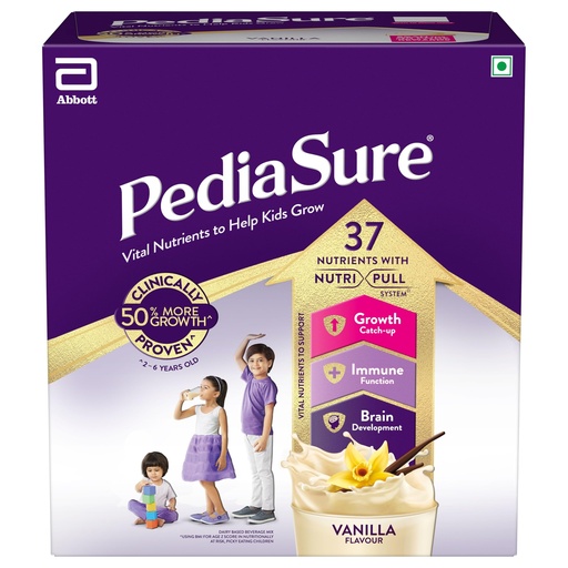 [BRSW2HA5C4BAEALB] Pediasure Nutritional Drink Powder 1.9 kg, Vanilla, Scientifically Designed Nutrition for Supporting Kids Growth