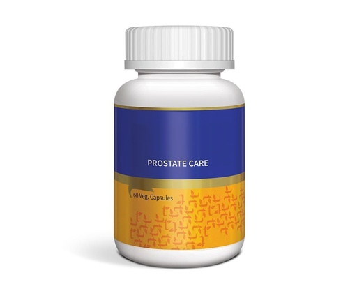 [BRSRGHAOCEAQKAA2] Prostate Care 60 Vegetarian Capsules | Herbal Dietary Supplement for Men’s Wellness Support | Plant-Based Formula | Net Content: 60 Capsules