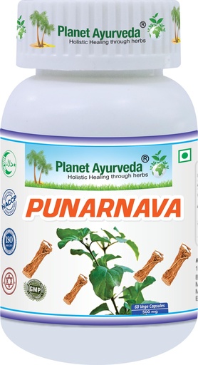 [BRSWGZ3QB4MGGD3J] Planet Ayurveda Punarnava Capsules - 60 Capsules, Promote Healthy Kidney Function and Fluid Balance Naturally