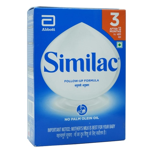 [BRSREYLRAR4GMHTZ] Similac Follow-Up Formula Stage 3 Powder (After 12 Months), 400 g Refill Pack