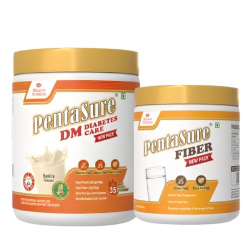 [BRSRY2Y3PJ6B4CA3] PentaSure DM Diabetic Care Vanilla-400g with PentaSure Fiber-100g