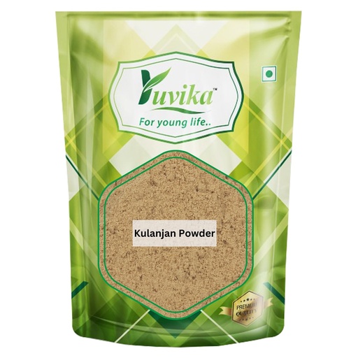 [BRSWGZY7CUMW2YA7] Yuvika Kulanjan Powder - Paan Root - Alpinia Galanga Wild - Siamese Ginger - Thai Ginger Powder 100 Grams