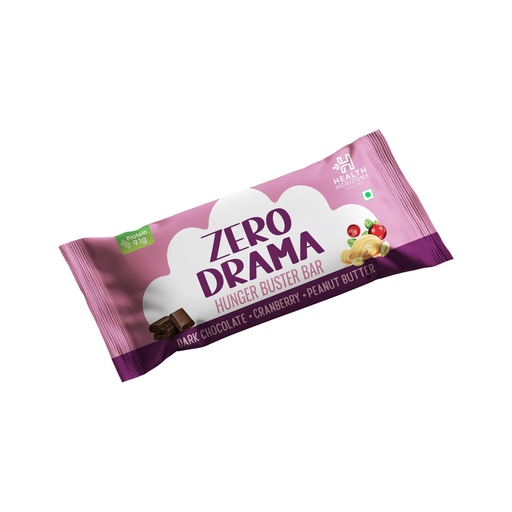 [BRSRY235OUCWA3DL] Health Horizons 9g Zero Drama Dark Chocolate Protein Bar (Pack of 6) | Pea Protein | Energy Bar | 100% Plant Based | 330g