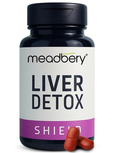 [BRSWYYARAQBRY2TK] Meadbery Liver Detox Milk Thistle Extract Detox Supplement For Men And Women With 600Mg Of Silybum Marianum For Healthy Liver Helps in Cleanse Liver Natural Fatty Liver Care 30 Vegetarian Tablets