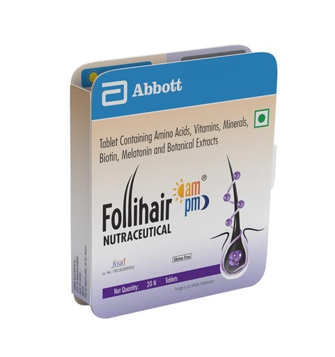 [BRSW2BANAUBBEH35] Follihair New Keratian Production Ampm (20 Count,20 Capsule)