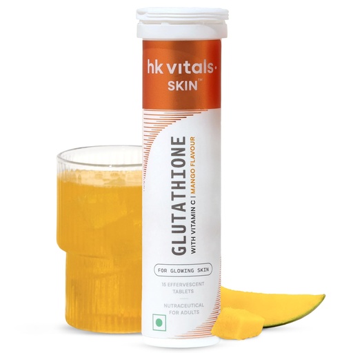 [BRSREZANO57A2H3X] hk vitals Glutathione, Mango, 15 Effervescent Tablets