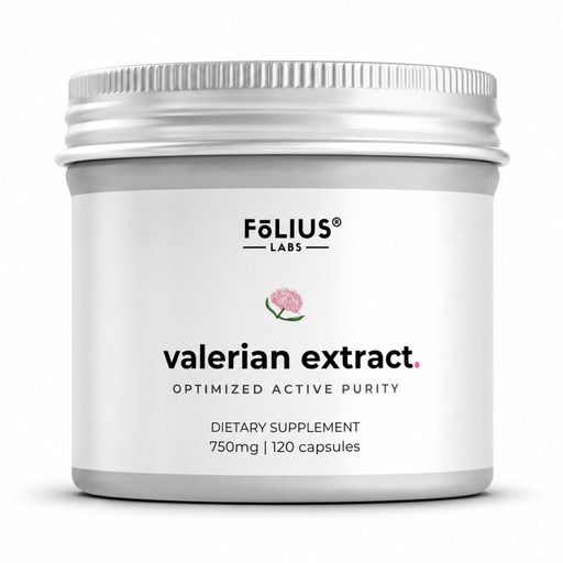 [BRSROYY2CAIRQFD4] Valerian Root 4:1 Extract Capsules 750mg – Optimized Active Purity – 4x Concentration Valerian Root Extract Supplement - Gluten Free, Non-GMO – Promotes relaxation - 120 Capsules