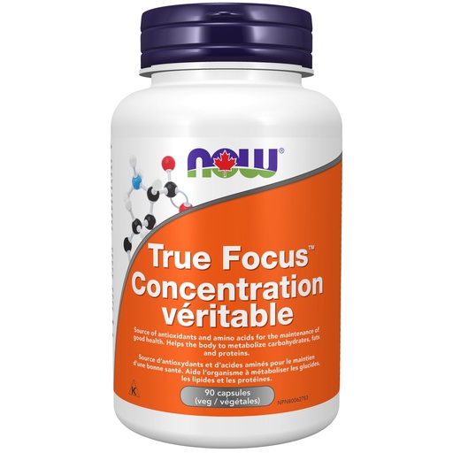 [BRSWYBQLPN7RGH3Z] Now Foods True Focus 90Vcap