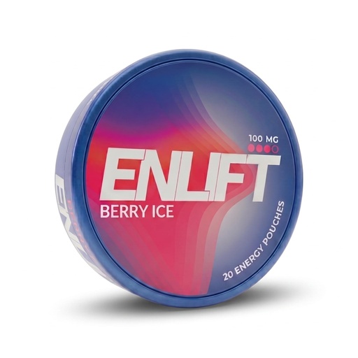 [BRSRYZQ6A4IQA2TV] Energy & Focus Pouches for Work, Gym & Gaming | 100mg Caffeine + Alpha GPC | Zero Sugar | No Nicotine | Portable Energy Supplement | Berry Ice | 20 Pouches