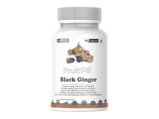 [BRSRGYY7OB6W2YLB] (LeeWell) Black Ginger Supplement, 60 Capsules