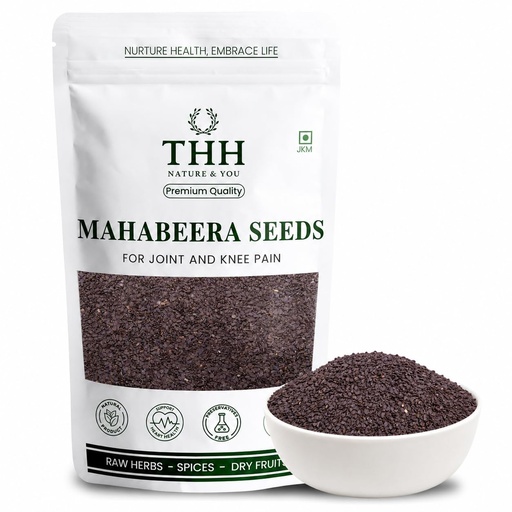 [BRSRYYALOZ7GK3TV] THH Premium Mahabeera Seeds 400g | 100% Pure Mahabeera Ginjalu | Supports Joint Flexibility, Bone Strength, Healthy Circulation & Overall Vitality