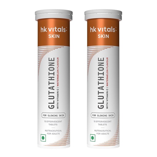 [BRSROCY5OQHRG3AU] hk vitals Glutathione, Watermelon, 2 x 15 Effervescent Tablets