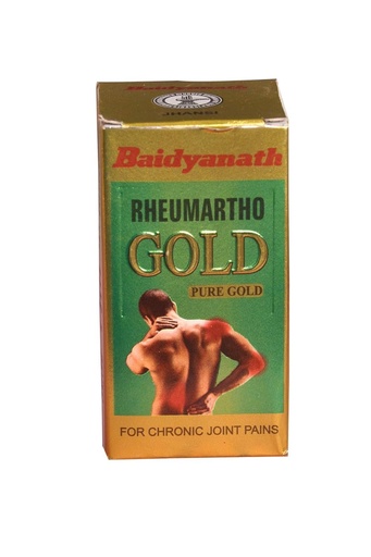 [BRSREHADCQAQ2HLX] Baidyanath asli ayurved jhansi Rheumartho Gold 30 capsules Enriched wih Gold Ashes | useful in joint Pains