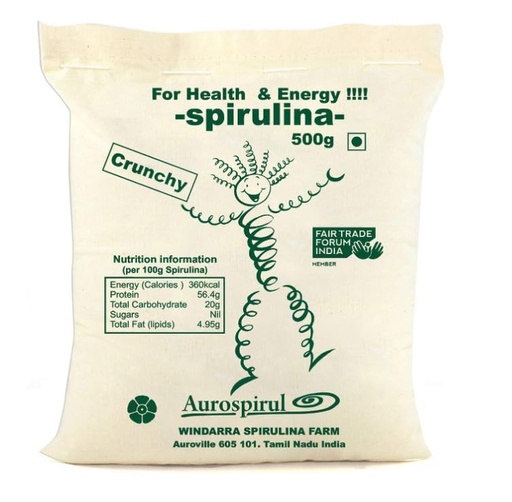 [BRSROBIFBEFAOAIZ] Sun-Dried Spirulina Crunchy - 500g (Pack of 1)