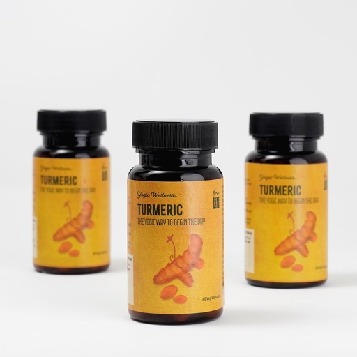 [BRSRG2YHB4NBYALG] Isha Life Turmeric Powder In Vegeterian Capsules | Pack of 3 (60 Capsules Each) | Yogic Superfood | For Daily Detox