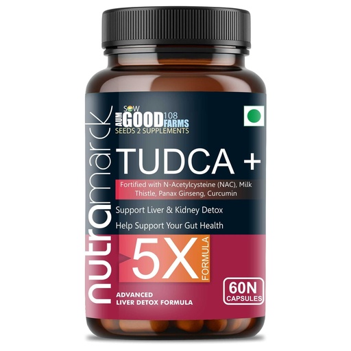 [BRSRYEA7CRYAADYZ] TUDCA Capsules for Liver Support & Wellness, 60 Veg Caps