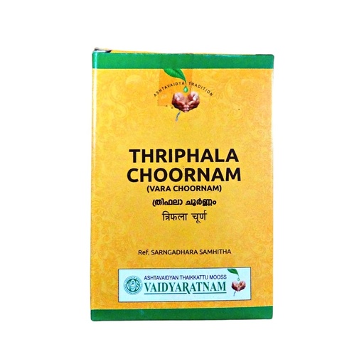 [BRSW2FD7CABRQGTU] Triphala Choornam (Triphala Powder/Vara Choornam) - Pack of 4 (50g each) | AyurVenue.com