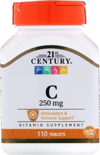 [BRSWIY37OUNWEYLK] 21st Century C 250 mg Tablets, 110-Count (Pack of 2)