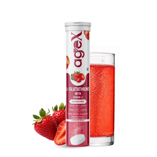 [BRSRYEIHDIAQO2T2] L-Glutathione + Vitamin C Effervescent Tablets